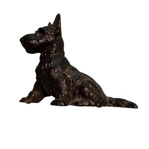 Cast iron Scottish Terrier door stop
